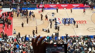 Splash Brothers 3 point contest - Japan Games 2022