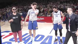 Stephen Curry & Klay Thompson Win Japan Games 3-Point Contest