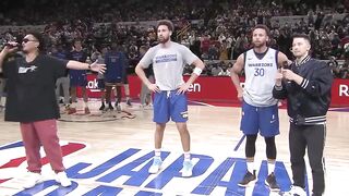 Stephen Curry & Klay Thompson Win Japan Games 3-Point Contest