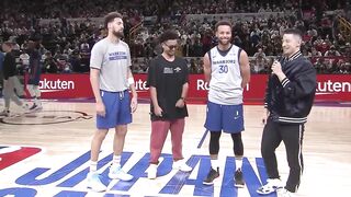 Stephen Curry & Klay Thompson Win Japan Games 3-Point Contest