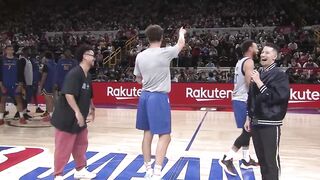 Stephen Curry & Klay Thompson Win Japan Games 3-Point Contest