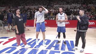 Stephen Curry & Klay Thompson Win Japan Games 3-Point Contest