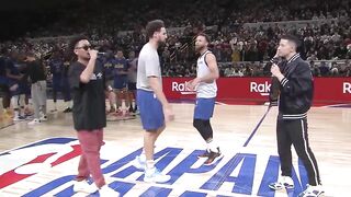 Stephen Curry & Klay Thompson Win Japan Games 3-Point Contest