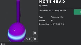 FREE ACCESSORY! HOW TO GET N O T E H E A D! (ROBLOX Festival Tycoon Event)