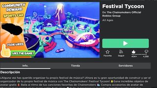 CONSIGUE CABEZA DE NOTA MUSICAL GRATIS en ROBLOX | ROBLOX FESTIVAL TYCOON