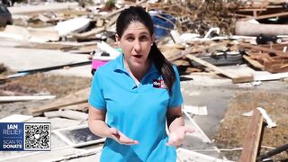 Woman describes riding out Hurricane Ian on Ft. Myers Beach