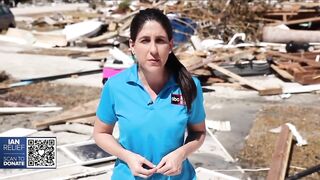 Woman describes riding out Hurricane Ian on Ft. Myers Beach