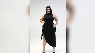 Glamorous ???????? models lifestyle curvy woman???? in melynda skirt style. plus size women beauty fashion.