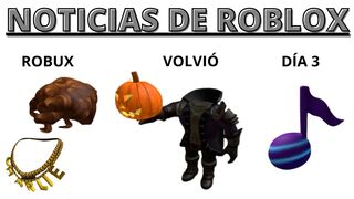 NOTICIAS DE ROBLOX - CHARLIE PUTH A ROBUX, ACCESORIOS UGC RAROS, VUELVE A HEADLESS HORSEMAN