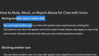 i got BANNED from roblox voice chat..