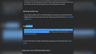 i got BANNED from roblox voice chat..