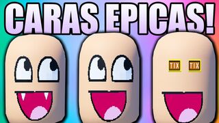 ¡COMO CREAR TODAS LAS CARAS EPICAS de ROBLOX CON POCOS ROBUX! (ACTUALIZADO)