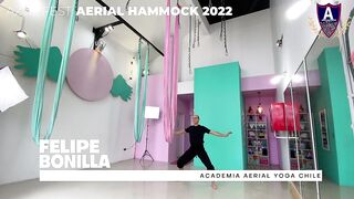 ???? AZUL FEST AERIAL HAMMOCK 2022 | Felipe Bonilla – Academia Aerial Yoga Chile