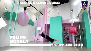 ???? AZUL FEST AERIAL HAMMOCK 2022 | Felipe Bonilla – Academia Aerial Yoga Chile