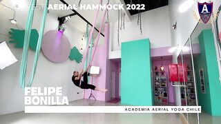 ???? AZUL FEST AERIAL HAMMOCK 2022 | Felipe Bonilla – Academia Aerial Yoga Chile