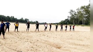 Army running stretching | After Running Stretching @Nilagiri Sports And Fitness #viral #army