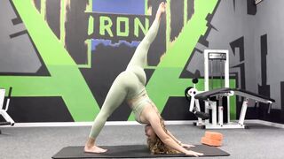 Training for Legs | Stretching time | Gymnastics workout | Fitness exercises | Contortion |