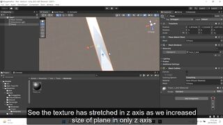 Solved Texture stretching issue in unity easy tutorial