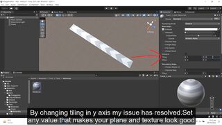 Solved Texture stretching issue in unity easy tutorial