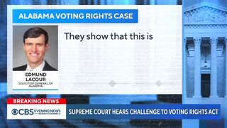 Supreme Court hears challenge to Voting Rights Act