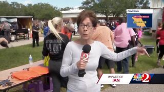 Daytona Beach police, organizations work together to help families devastated by Ian