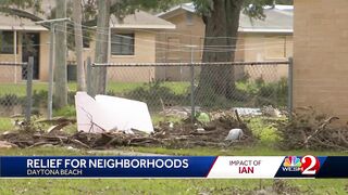 Daytona Beach police, organizations work together to help families devastated by Ian