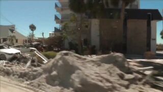 Search and rescue teams on Fort Myers Beach