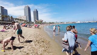 Beach Walking tour - Barcelona Spain - Somorrostro Beach 2022