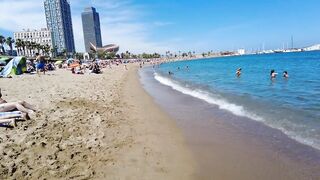 Beach Walking tour - Barcelona Spain - Somorrostro Beach 2022