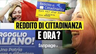 Cosa succede al reddito di cittadinanza con il governo Meloni