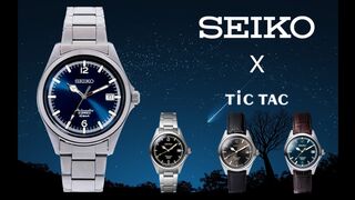 Seiko X TicTac all 4 models. SZSB028 : SZSB021 : SZSB007 : SZSB006