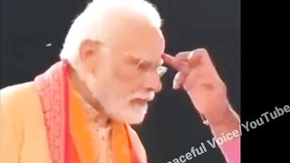 PM Modi latest video Viral on Tilak | Modi Funny Trolled Modi Viral Video On Tilak Teeka On Forehead