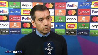 "These games will improve us as a team" Van Bronckhorst on tough loss to Liverpool!