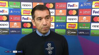 "These games will improve us as a team" Van Bronckhorst on tough loss to Liverpool!