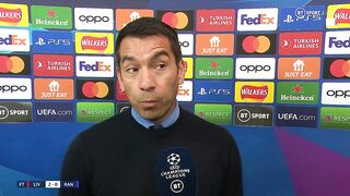 "These games will improve us as a team" Van Bronckhorst on tough loss to Liverpool!