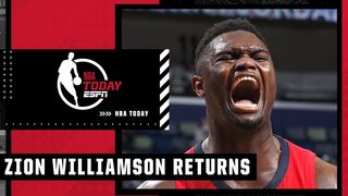 Zion Williamson set to play first NBA game in 518 days | NBA Today