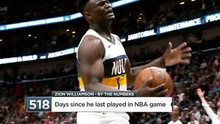 Zion Williamson set to play first NBA game in 518 days | NBA Today