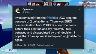 Roblox BANNED HIM for UPLOADING THIS…