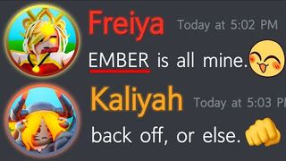 If Kaliyah Kit Met Fire FREIYA.. (Roblox BedWARS)