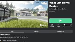 CONSIGUE 5 ITEMS de WEST ELM GRATIS en ROBLOX