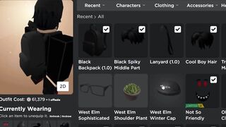 FREE ACCESSORIES! HOW TO GET West Elm Shoulder Plant, Winter Cap & Sophisticated Glasses! (ROBLOX)