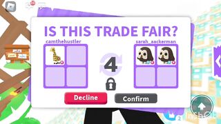 I traded my FROST DRAGON ???????? + 4 Success Trades???? #fyp #roblox #adoptmetrades #adoptme #