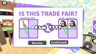 I traded my FROST DRAGON ???????? + 4 Success Trades???? #fyp #roblox #adoptmetrades #adoptme #