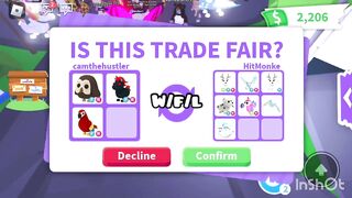 I traded my FROST DRAGON ???????? + 4 Success Trades???? #fyp #roblox #adoptmetrades #adoptme #