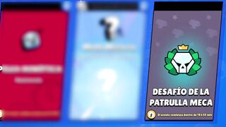 COMBOS PARA EL NUEVO DESAFIO DE LA PATRULLA MECA ! en BRAWL STARS | MAPAS Y RECOMPENSAS