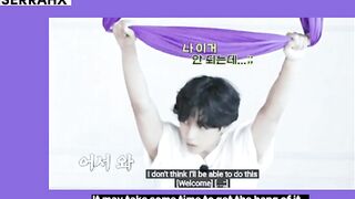 BTS Tries Flying Yoga And Things Get Chaotic Send help for Jin! ???? | Bat-Tan Sonyeondan’s debut