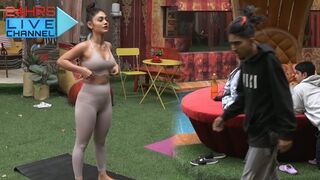 Bigg Boss 16 Live, Sreejita kr rahi ghar mai Sexy yoga, Shalin ne kiya comment pass, Stan ne jhada