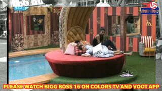 Bigg Boss 16 Live, Sreejita kr rahi ghar mai Sexy yoga, Shalin ne kiya comment pass, Stan ne jhada