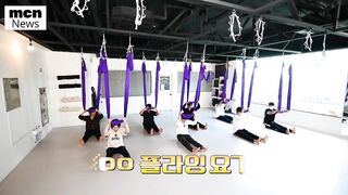 BTS Do Couple Fly Yoga Challenge in NEW Run BTS Episode, Taehyung & Jungkook Fly BTS Fly jennie