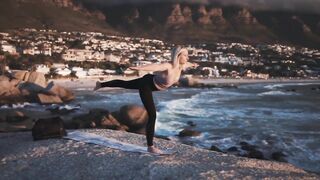 Yoga relaxing vedio | Meditastion romanchak vedio | looking perfect yoga fitness yoga